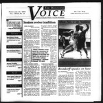 The Wooster Voice (Wooster, OH), 2001-02-15 by Wooster Voice Editors