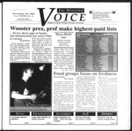 The Wooster Voice (Wooster, OH), 2001-11-29 by Wooster Voice Editors