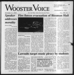 The Wooster Voice (Wooster, OH), 2003-09-12 by Wooster Voice Editors