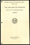 Commencement 1955 The College of Wooster