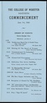 Schedule of Events 1960