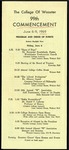 Schedule of Events 1969