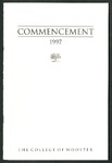Commencement 1997 The College of Wooster