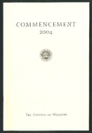Commencement 2004 The College of Wooster