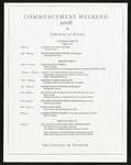 Schedule of Events 2008