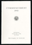 Commencement 2012 The College of Wooster