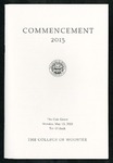 Commencement 2013 The College of Wooster