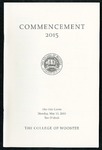 Commencement 2015 The College of Wooster