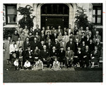 Photograph of Compton Family at Compton Hall Dedication