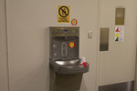 Andrews Library Water Bottle Filling Station by Tobin Chin