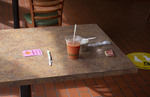 Lowry Center Mom's Truckstop Dining Area Table with Meal by Tobin Chin