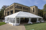 Lowry Center Outdoor Education Tent Exterior by Tobin Chin