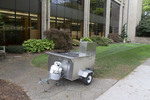 Lowry Center Outdoor Al Fresco Dining Pop Up Dining Cart by Tobin Chin