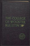 The College of Wooster Catalogue 1956-1957