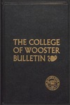 The College of Wooster Catalogue 1958-1959
