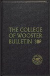 The College of Wooster Catalogue 1959-1960