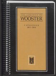 The College of Wooster Catalogue 2013-2014