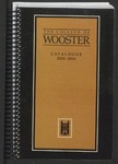 The College of Wooster Catalogue 2015-2016