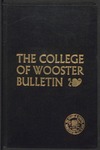 The College of Wooster Catalogue 1962-1963