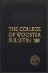 The College of Wooster Catalogue 1963-1964