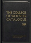 The College of Wooster Catalogue 1968-1969
