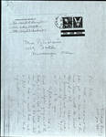 Letter from Ingolstadt, photocopy of envelope and letter, 1945 June 29