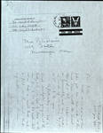 Letter from Ingolstadt, photocopy of envelope and letter, 1945 June 29 by Robert D. Davis