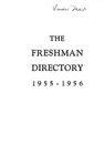 New Student Directory, 1955-1956