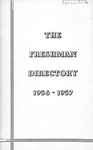 New Student Directory, 1956-1957