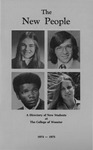 New Student Directory, 1974-1975