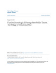 Dendrochronological Dating of the Miller Tavern, The Village of Somerset, Ohio