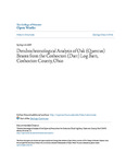 Dendrochronological Analysis of Oak (Quercus) Beams from the Coshocton (Darr) Log Barn, Coshocton County, Ohio