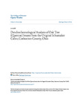Dendrochronological Analysis of Oak Tree (Quercus) beams from the Original Schumaker Cabin, Coshocton County, Ohio