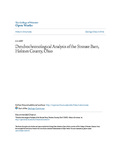Dendrochronological Analysis of the Strouse Barn, Holmes County, Ohio