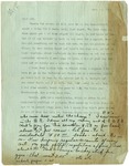 Letter from Mary to Father- October 12, 1924 by Mary Behner