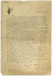 Letter from Mary to Mother- October 15, 1924