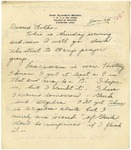 Letter from Mary to Parents- January 24, 1926