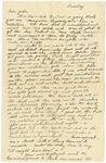 Letter from Mary to Parents- February 15, 1925