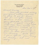 Letter from Mary to Family- February 21, 1926