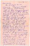 Letter from Mary to Family- March 4, 1925