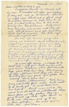 Letter from Mary to Family- March 15, 1925 by Mary Behner