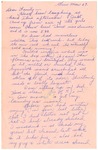 Letter from Mary to Family- March 29, 1925 by Mary Behner