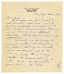 Letter from Mary to Folks - Sunday October 3, 1926