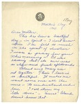 Letter from Mary to Mother - Sunday May 8, 1927