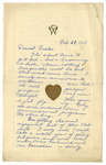 Letter from Mary to Folks - February 12, 1928 by Mary Behner
