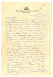 Letter from Mary to Folks - Sunday circa 1927