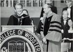 President R. Stanton Hales at Commencement by Unknown