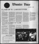 The Wooster Voice (Wooster, OH), 1987-09-04 by Wooster Voice Editors
