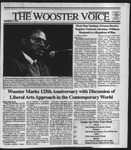 The Wooster Voice (Wooster, OH), 1991-11-01 by Wooster Voice Editors